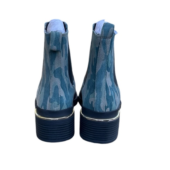 Kenneth Cole boots booties New York Levon 2.0 Welt Chelsea Olive Camo Ankle 6.5 - Picture 4 of 6